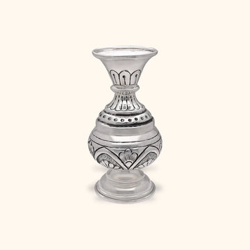 925 Silver Flower Pot